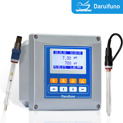 Dual Channel Analog PH Dan ORP Controller Dengan RS485 Dan Dua Relay Pengolahan Air