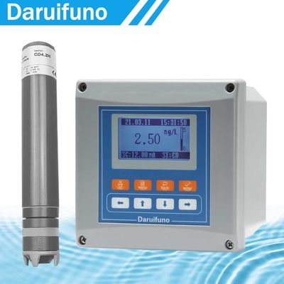 1 ~ 12pH Pemancar Kualitas Air Disinfektan Konsentrasi Chlorine Dioxide Analyzer