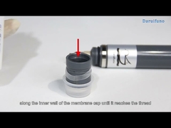 Bagaimana cara mengisi elektrolit dengan benar untuk elektroda sisa klorin?