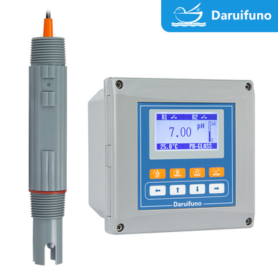 Pengontrol PH / ORP Online Dengan Dua Relay Pengendalian Dosis Untuk Pembangkit Pengolahan Air