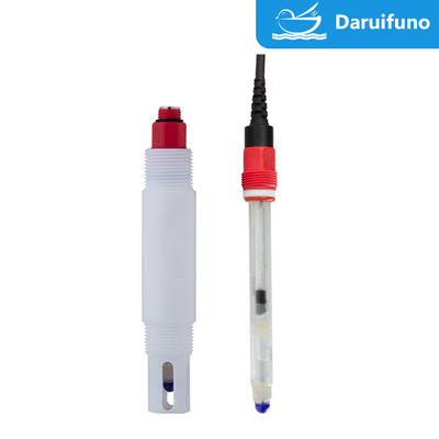 Sensor PH analog dengan kabel split untuk 0 ~ 100 ° C air murni atau limbah kotamadya umum