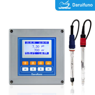 Dual Channel Analog PH Dan ORP Controller Dengan RS485 Dan Dua Relay Pengolahan Air