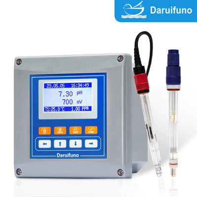 Dual Channel Analog PH Dan ORP Controller Dengan RS485 Dan Dua Relay Pengolahan Air