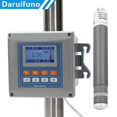 RS485 Ozone Analyzer Ampere Membran Covered O3 Sensor Untuk Disinfeksi Tanaman Air