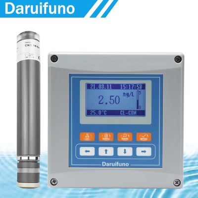 24V Residual Chlorine Analyzer Untuk Menguji Absen Klorin IP66