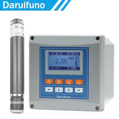 24V Residual Chlorine Analyzer Untuk Menguji Absen Klorin IP66