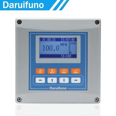 Dua Output Arus 0/4~20mA yang Dapat Diatur Pengontrol Kekeruhan Untuk Air Ultra-Murni